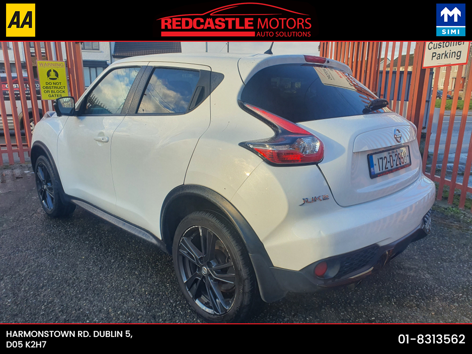2017 Nissan Juke 1.6 SVE CVT BLACK EX-T PK 4DR (NCT 07/27) €12,495