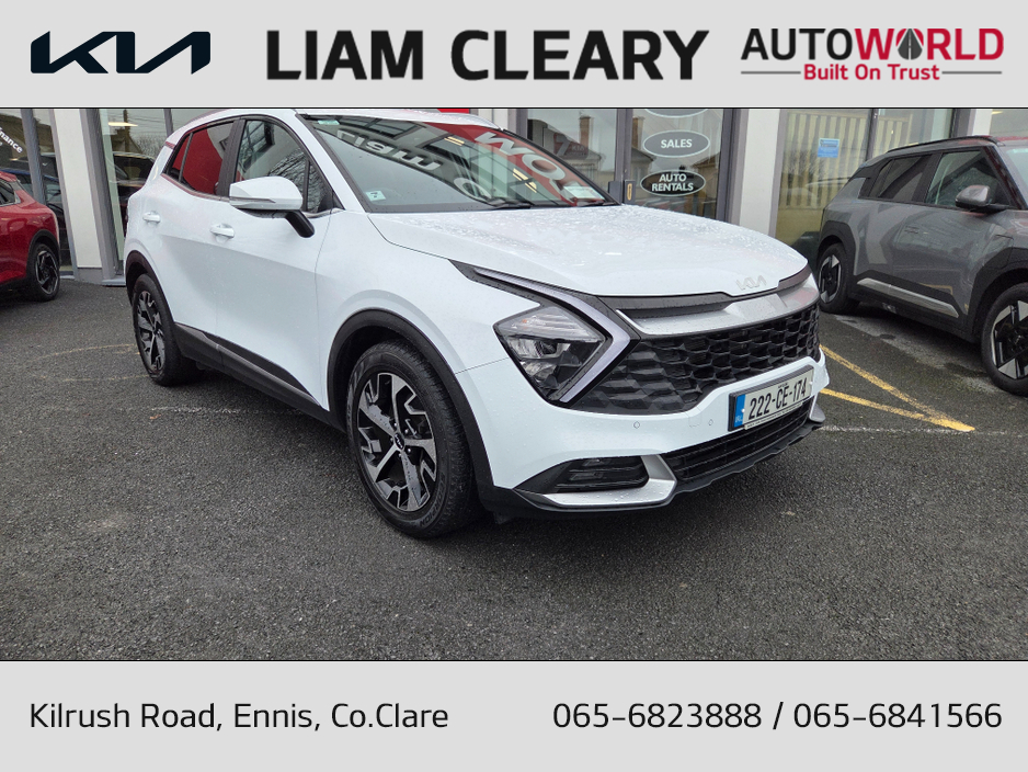 2022 Kia Sportage MANUAL 5DR €30,995