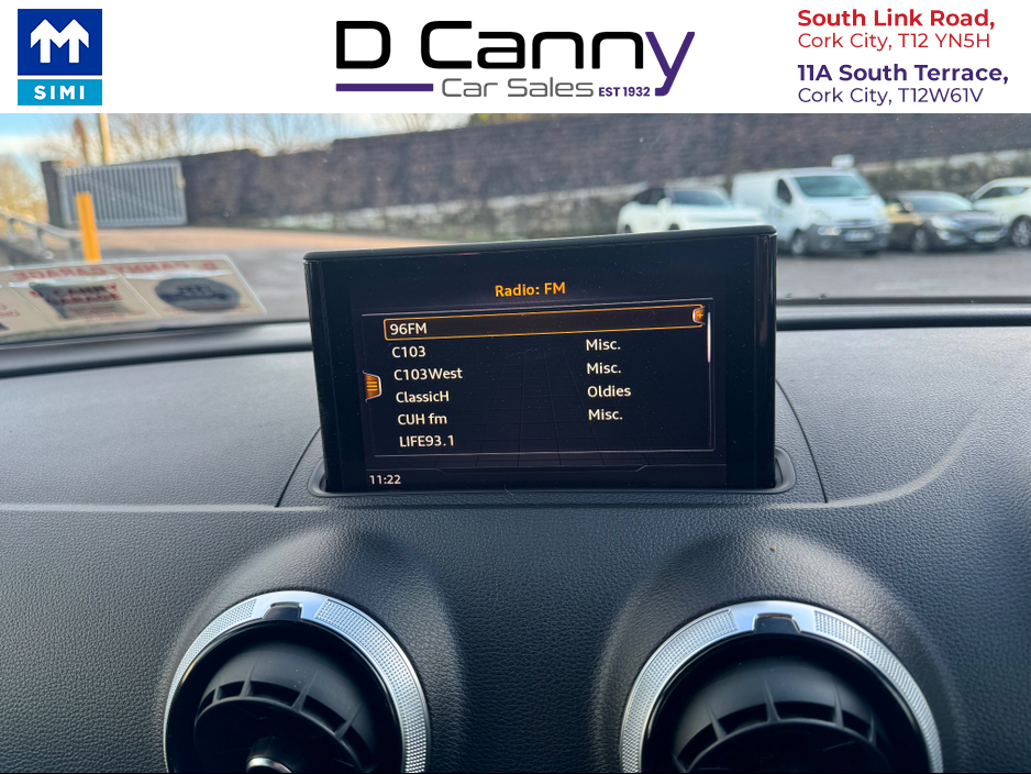 2018 Audi A3 SPORTBACK 1.0 TFSI 115 SE 4DR €19,450