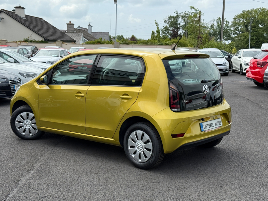 2018 Volkswagen up! 1.0 AUTOMATIC YELLOW * AUTO LIGHTS, HEATED MIRRORS, AIR CONDITIONING, ISOFIX CHILD SEAT ANCHOR POINTS, COMES WITH 2 YEAR NEW NCT* €11,450