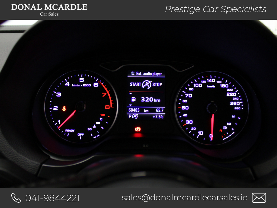 2017 Audi A3 1.4 TSI AUTO €18,450