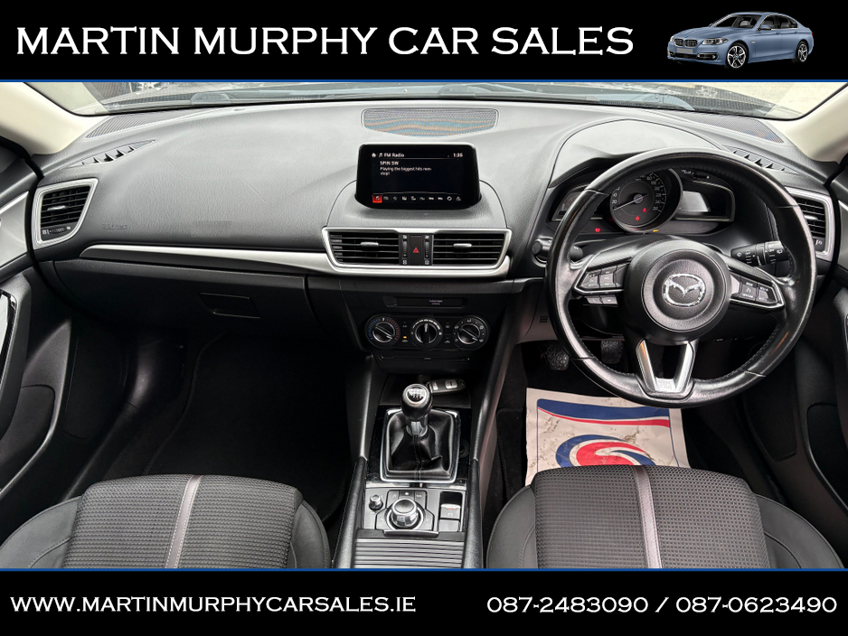 2017 Mazda Mazda3 1.5 D 105 BHP EXECUTIVE €10,950