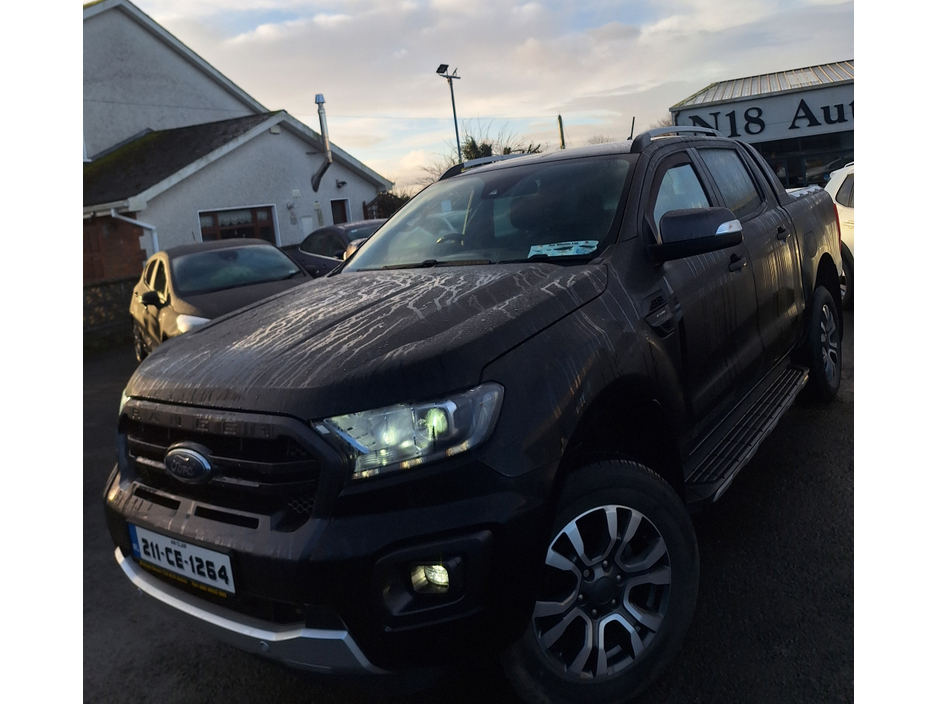2021 Ford Ranger D/CAB WILDTRAK 2.0L 213 213PS 4DR €29,995