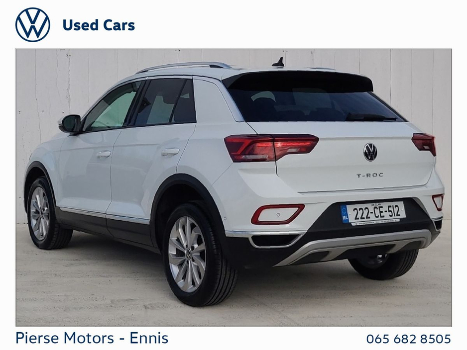2022 Volkswagen T-Roc 1.0 TSI 110HP Style Plus - Pan Roof €27,950
