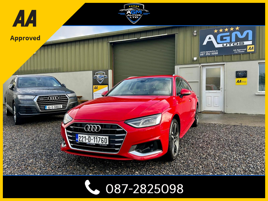 2022 Audi A4 AVANT 30 TDI 136BHP S-TRONIC SE 4DR AUTO 40 €27,950