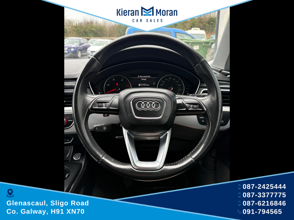 2016 Audi A4 2.0 TDI ULTRA 4DR €10,950