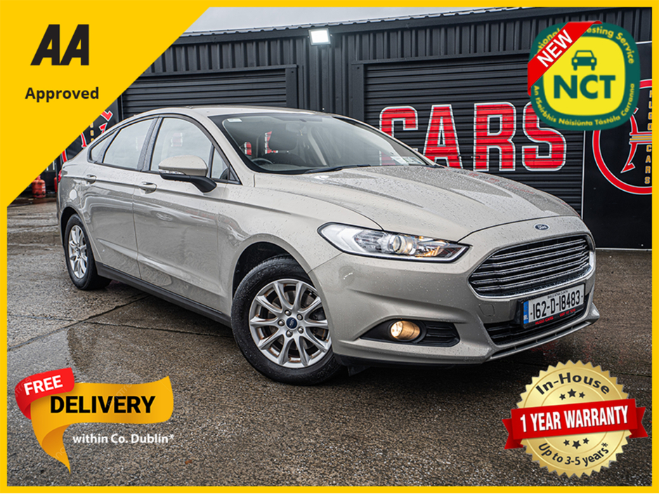 2016 Ford Mondeo 162 Mondeo 1.6d/FSH/New NCT/Irish/1yr warranty €10,888