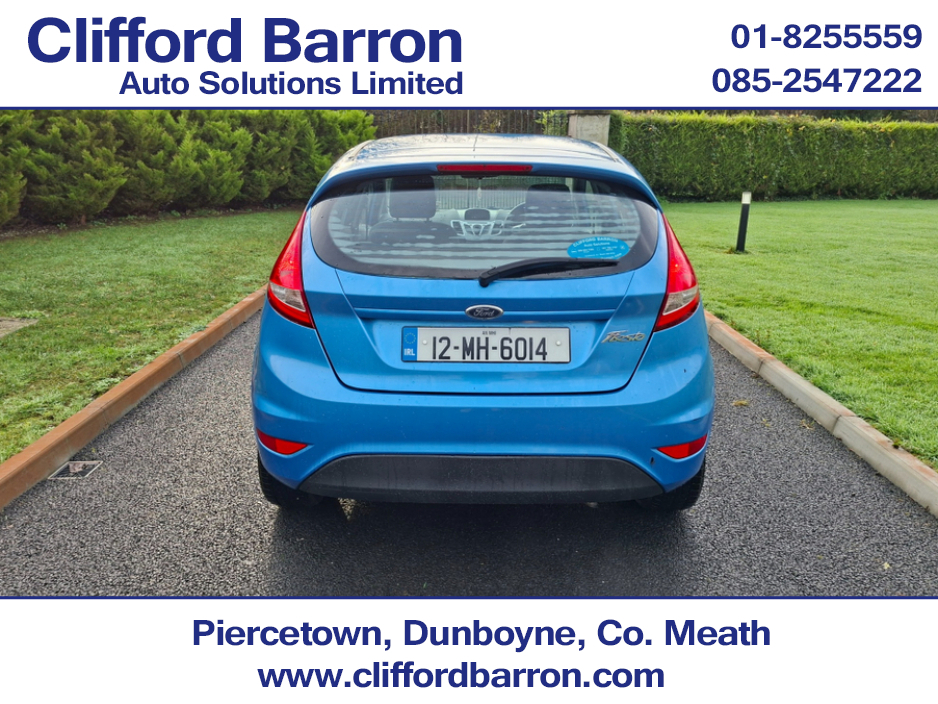 2012 Ford Fiesta 1.4 EDGE 95 5DR 95BHP €6,789