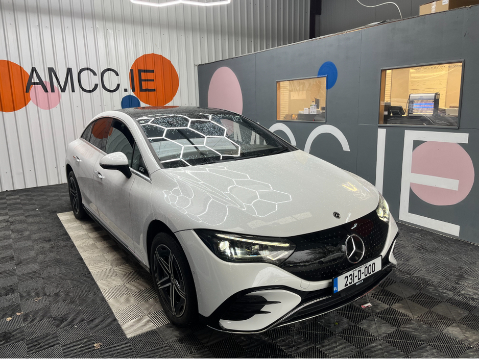 2023 Mercedes-Benz EQE €47950 2023 MERCEDES-BENZ EQE 350+ AUTOMATIC / CRUISE CONTROL / 360° PARKING CAMERA / ELECTRIC MEMORY HEATED & MASSAGING SEATS / PANORAMIC SUNROOF / PADDLE SHIFTERS / AMBIENT LIGHTS / APPLE CARPLAY €47,950