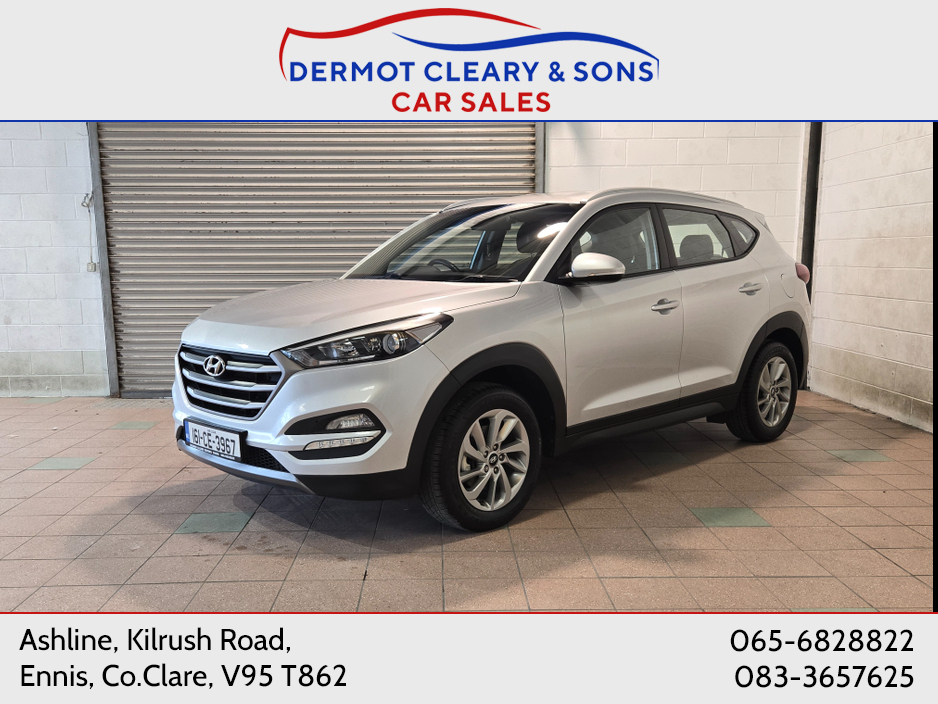 2016 Hyundai Tucson 1.7 SE NAV BLD 116PS 5DR €13,750
