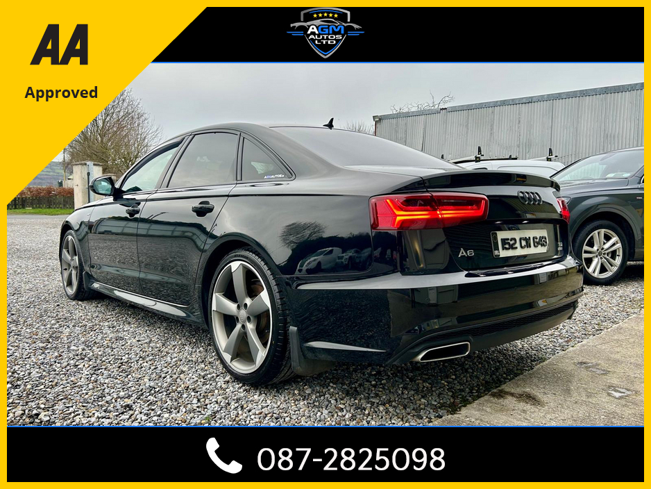2015 Audi A6 2.0 TDI S LINE ULTRA 1 187BHP 4DR A BLACK EDITION €13,950