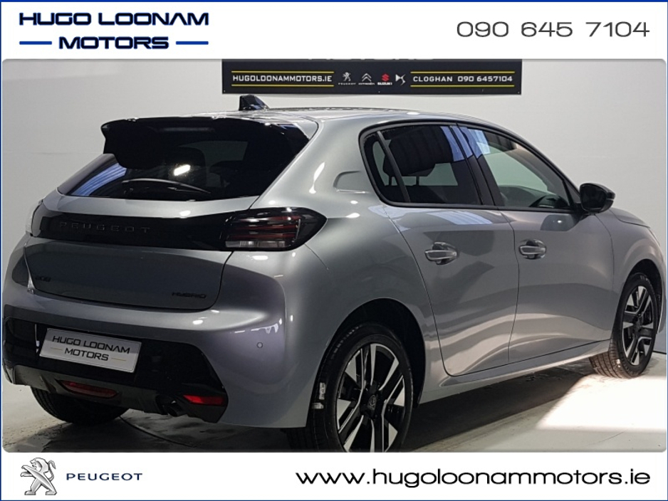 2026 Peugeot 208 Allure Hybrid 110bhp e-DCS6 €31,200