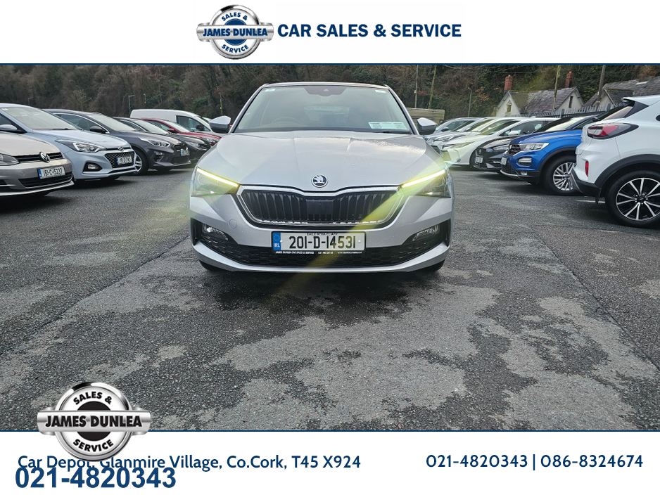2020 Skoda Scala STYLE plus  1.0 TSI 95BHP 4DR €19,950