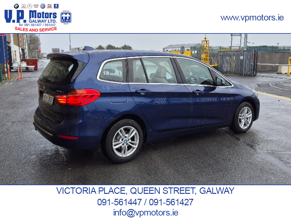 2019 BMW 2 Series Gran Tourer LUXURY EDITION, HUGH SPEC, AUTO, 1 OWNER. €22,850