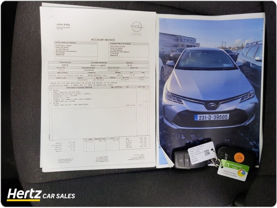 2023 Toyota Corolla LUNA SALOON 1.8 Petrol Automatic €22,795