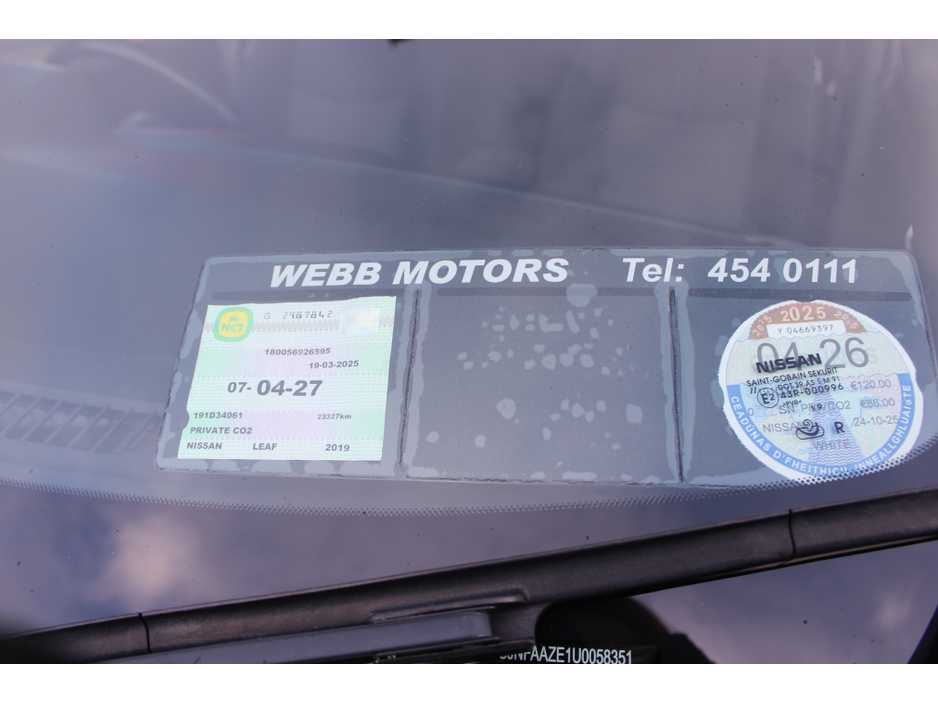 2019 Nissan Leaf SALE AGREED! €10,950