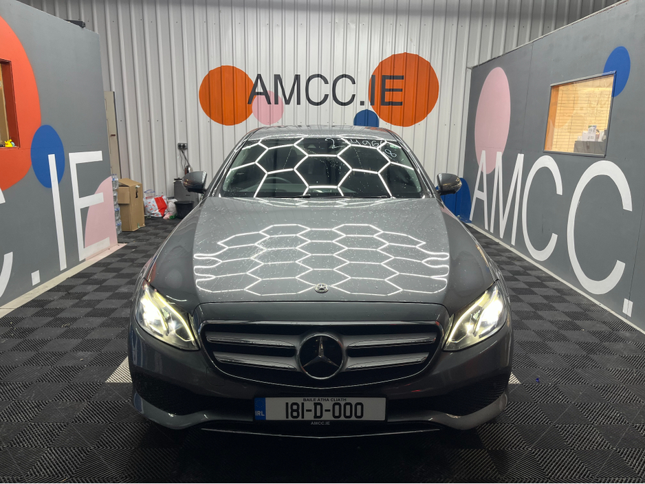 2018 Mercedes-Benz E Class 2018 MERCEDES-BENZ E220D AVANTGARDE 2.0 AUTOMATIC / CRUISE CONTROL / 360° PARKING CAMERA / ELECTRIC MEMORY HEATED FRONT AND REAR SEATS / PADDLE SHIFTERS / APPLE CARPLAY / AMBIENT LIGHTS