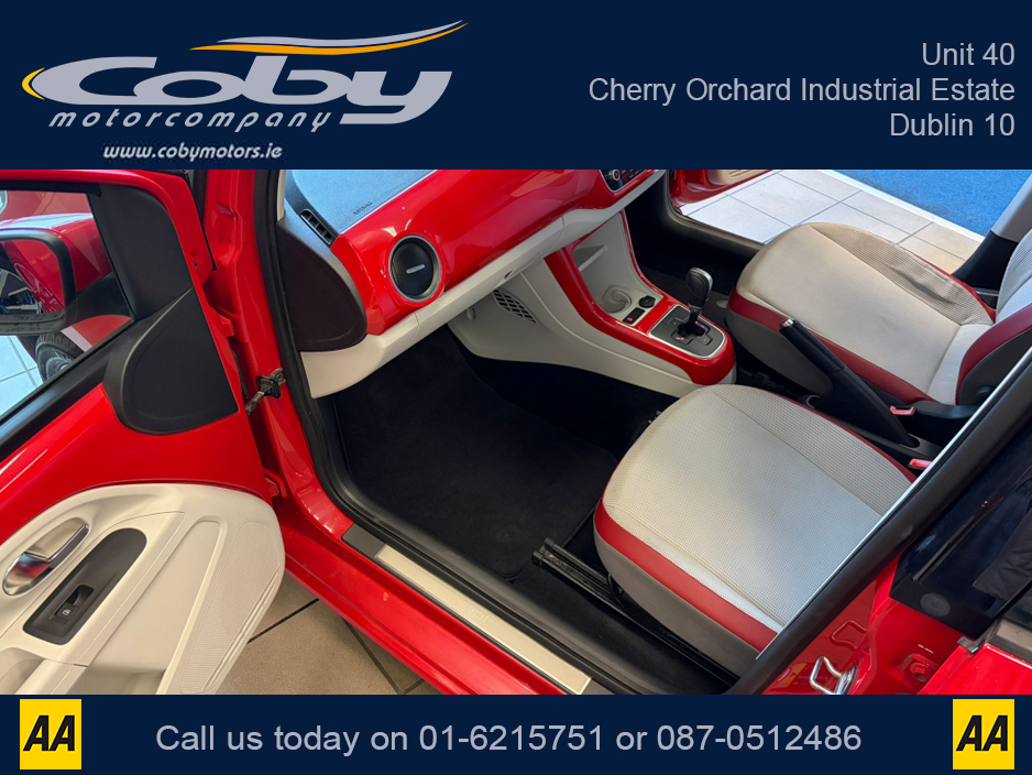 2014 Volkswagen up! 1.0 AUTO 5DR. New NCT done before collection, Half Leather, Heated Seats, Parking Sensors, AUX, Central Locking, Radio, CD Player, Air Conditioning,  Luggage Cover, Electric Front Windows and more. €7,950