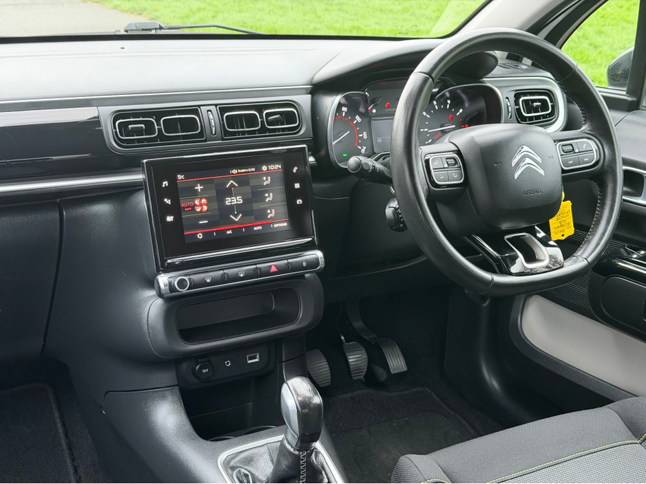 2017 Citroen C3 1.2 Petrol Flair Edition 5dr Hatchback | AA approved | March 27 nct | Reverse camera | Sold serviced and valeted with history check and warranty provided. €9,900