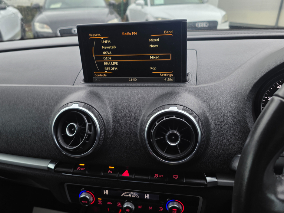 2014 Audi A3 SALOON 1.4 TFSI PRIVACY GLASS REV CAMERA PARKING SENSORS LOW TAX BAND €14,950