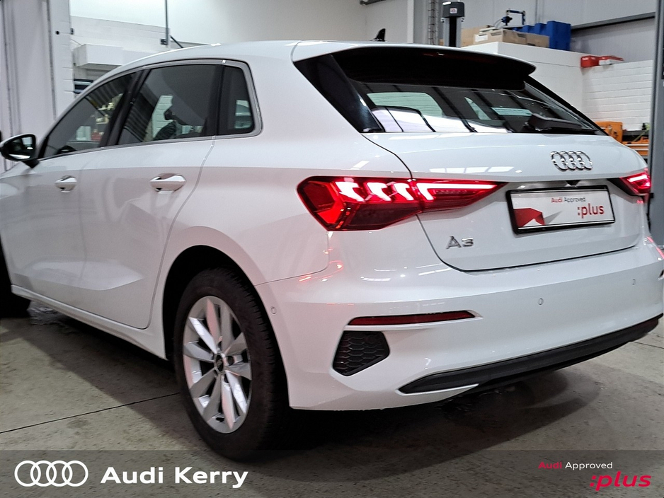 2021 Audi A3 SPORTBACK 30TFSI 110BHP AUTOMATIC WITH CRUISE CONTROL AND REVERSING CAMERA €28,900