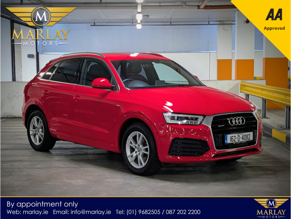 2016 Audi Q3 2.0 TFSI 180hp Quattro S-Tronic S-Line €18,995