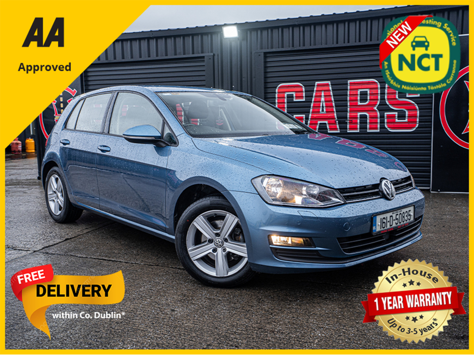 2016 Volkswagen Golf 2016 VW Golf 1.4tsi Auto/High spec/1yr warranty €12,888