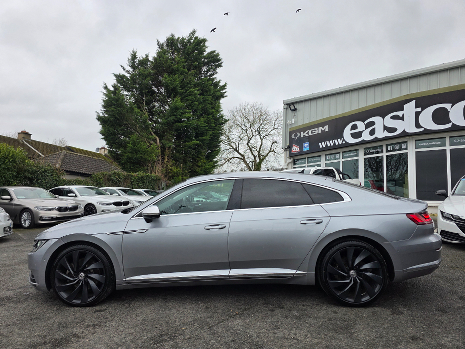 2019 Volkswagen Arteon 2.0 TSI 4 MOTION 280BHP VIRTUAL DASH FULL LEATHER HEATED ELECTRIC SEATS SAT NAV CARPLAY ANDROID AUTO BLIND SPORT PARKING SENSORS SELF PARKING ASSIST 360 CAMERA €30,950