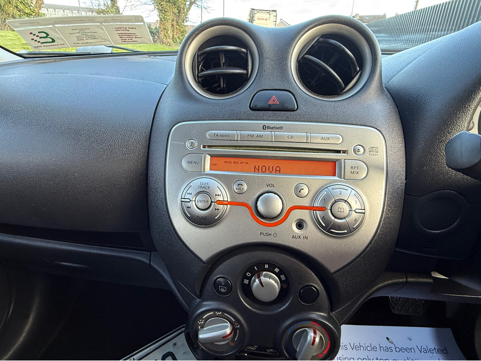 2013 Nissan Micra 1.2 CVT VISIA 4DR AUTO €4,999