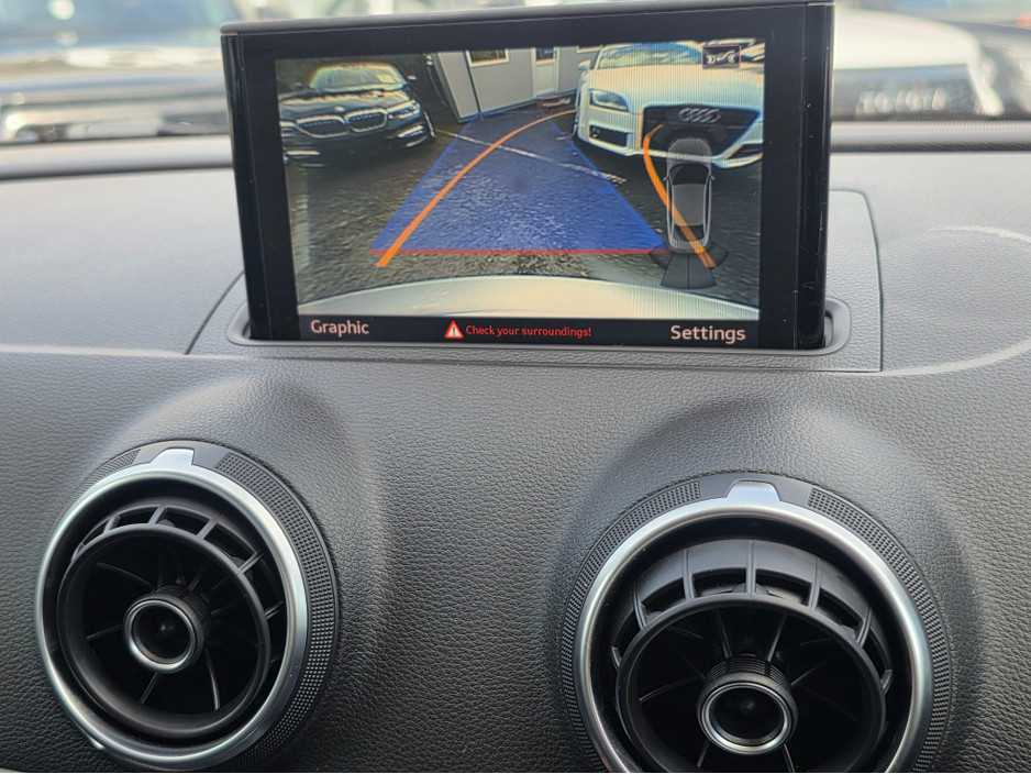 2014 Audi A3 SALOON 1.4 TFSI REV CAMERA - PARKING SENSORS - ALLOYS - LOW TAX BAND LOW MILEAGE €14,750