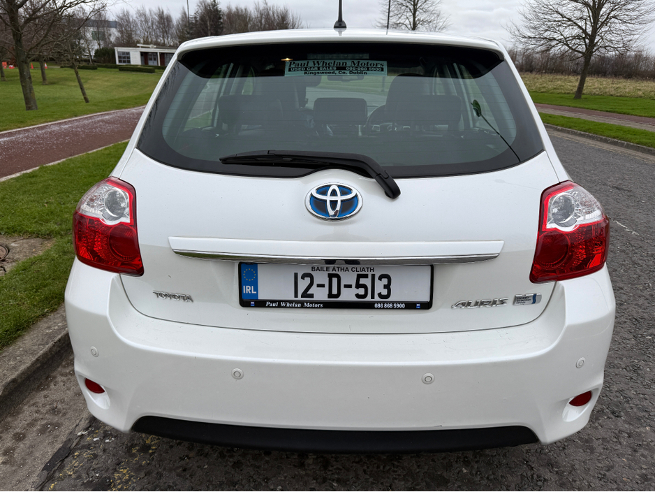 2012 Toyota Auris 1.8 AUTO HYBRID IRISH CAR