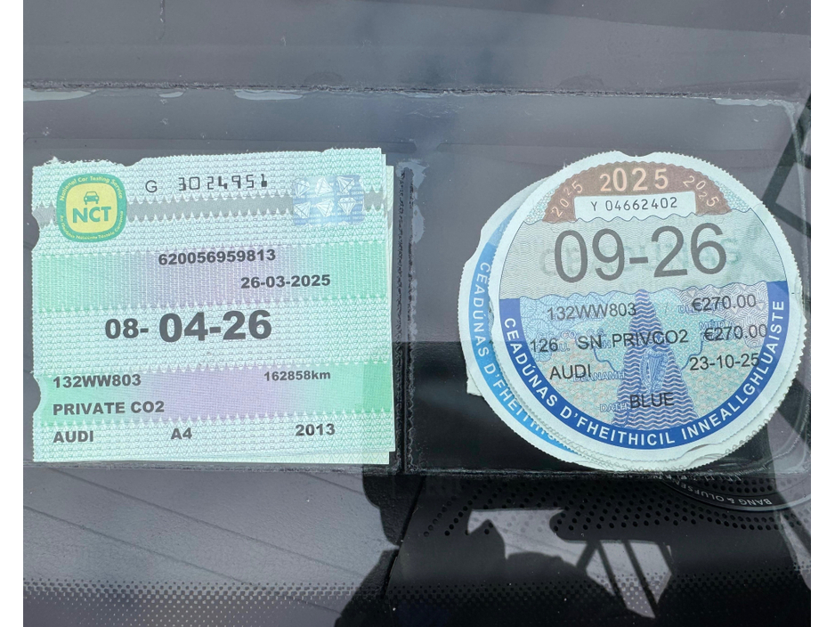 2013 Audi A4 2.0 TDI S LINE 177BHP BLACK EDITION ESTATE €10,395