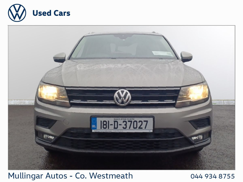 2018 Volkswagen Tiguan 2.0TDI 115HP Comfortline €21,950