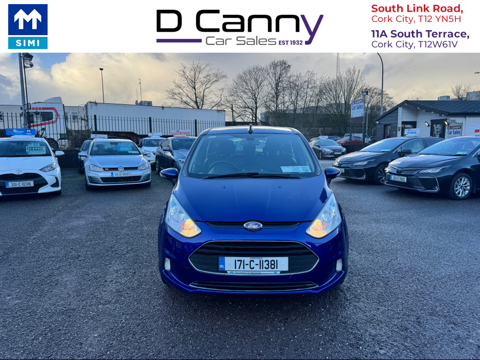 2017 Ford B-Max 1.5 TDCI 75PS M5 2012.75 4DR €10,750