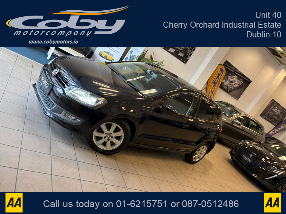 2012 Volkswagen Polo 1.2 AUTO. New NCT & Service done before collection, Alloy Wheels, Climate Control, Car Play, Sat Nav, Auto Lights/Wipers, CD Player, Luggage Cover, Folding Rear Seats, Electric Mirrors/Windows & more. €8,450