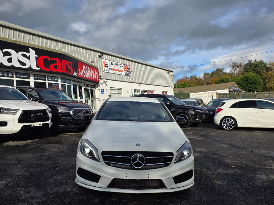 2013 Mercedes-Benz A Class ( 132 REG ) A180 AMG INTERIOR FULL LEATHER  HEATED ELECTRIC SEATS / HI SPEC  LOW ROAD TAX BAND / SIMI DEALER €13,450