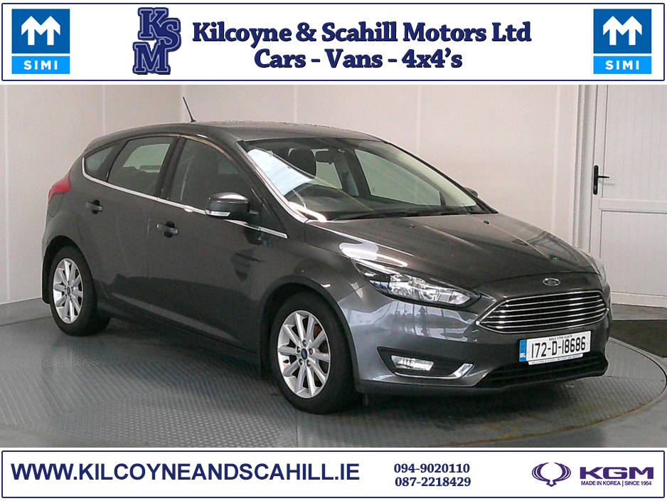 2017 Ford Focus 5DR 1.5 TD 120PS 6SPEED 4DR €12,950