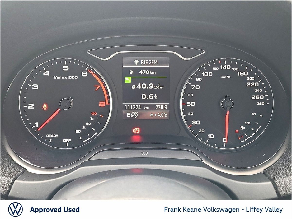 2018 Audi A3 S-LINE ULTRA 1.5TFSI 150 €18,995