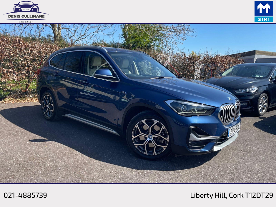 2022 BMW X1 X-DRIVE X-LINE AUTO | EXCELLENT LOW MILEAGE EXAMPLE | HIGH SPEC | COMPETITIVE FINANCE AVAILABLE | ALL TRADE INS WELCOME | WALKAROUND VIDEO ON REQUEST. €34,950
