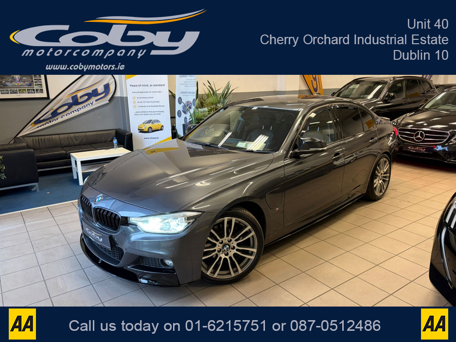 2017 BMW 3 Series 330 F30 E M Sport 4DR Auto. New NCT, Full Body Kit, 2Keys, Sat Nav, MFSW, Full Electrics, Cruise Control, Dual Climate Control, Mirror Link, Heated Seats, Parking Sensors, and more. €15,950