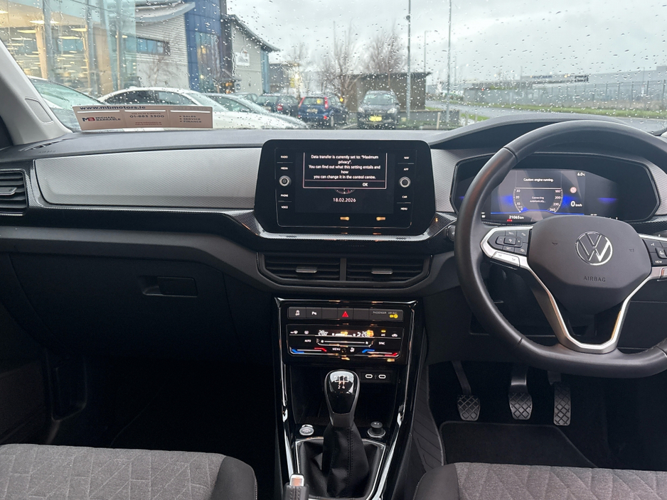 2025 Volkswagen T-Cross EDITION75 1.0 MANUAL 5SPEED 95BHP €26,950
