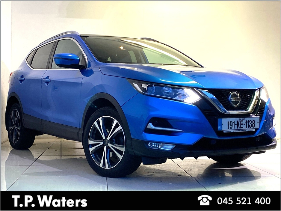 2019 Nissan Qashqai 1.3 SV PREMIUM - PANORAMIC ROOF - SAME DAY FINANCE APPROVAL €18,895