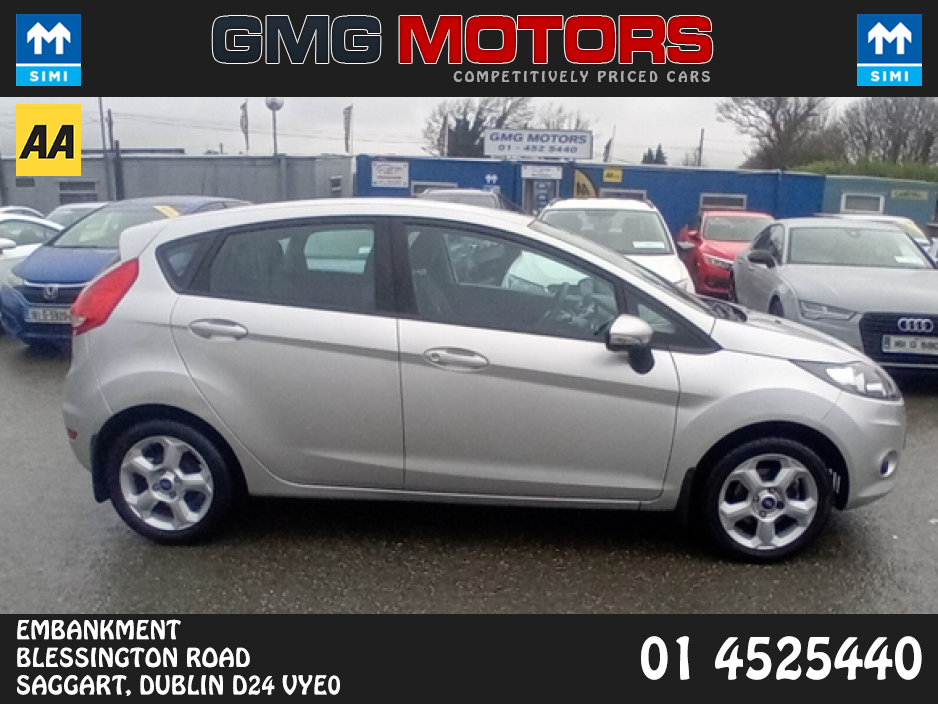 2011 Ford Fiesta STYLE 1.25 60PS 5DR..LOW MILEAGE €6,950