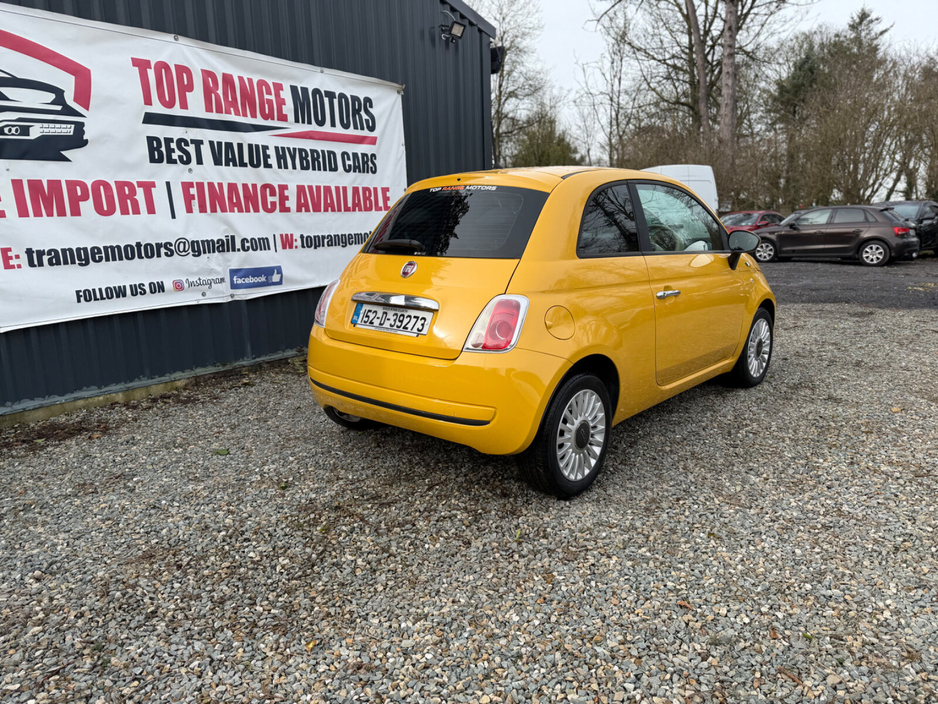 2015 Fiat 500 1.2 69hp Lounge Plus €8,499