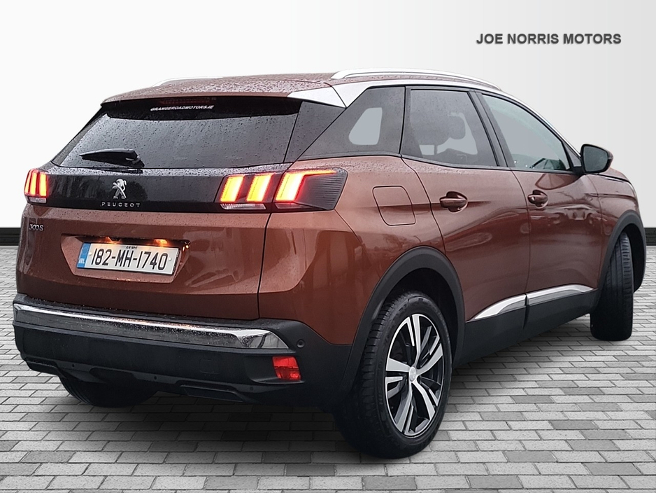 2018 Peugeot 3008 1.2 PURETECH 130BHP ALLURE 5DR AUTO €18,950