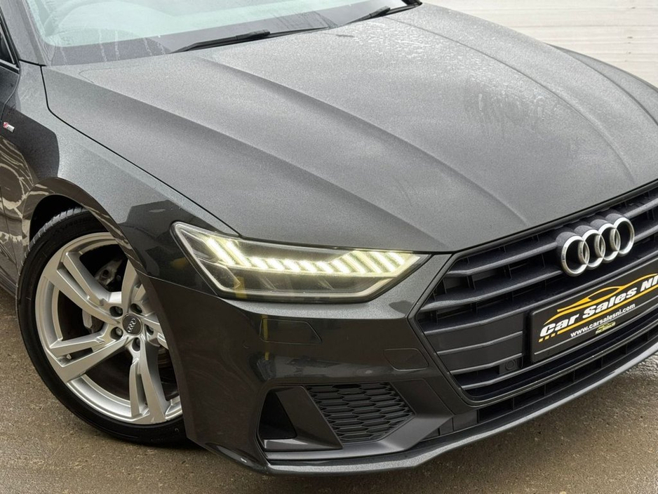 2020 Audi A7 2.0 TDI 40 S line Sportback 5dr Diesel S Tronic Euro 6 (s/s) (204 ps) VIRTUAL COCKPIT + REVERSE CAMERA + HEATED SEATS €31,800