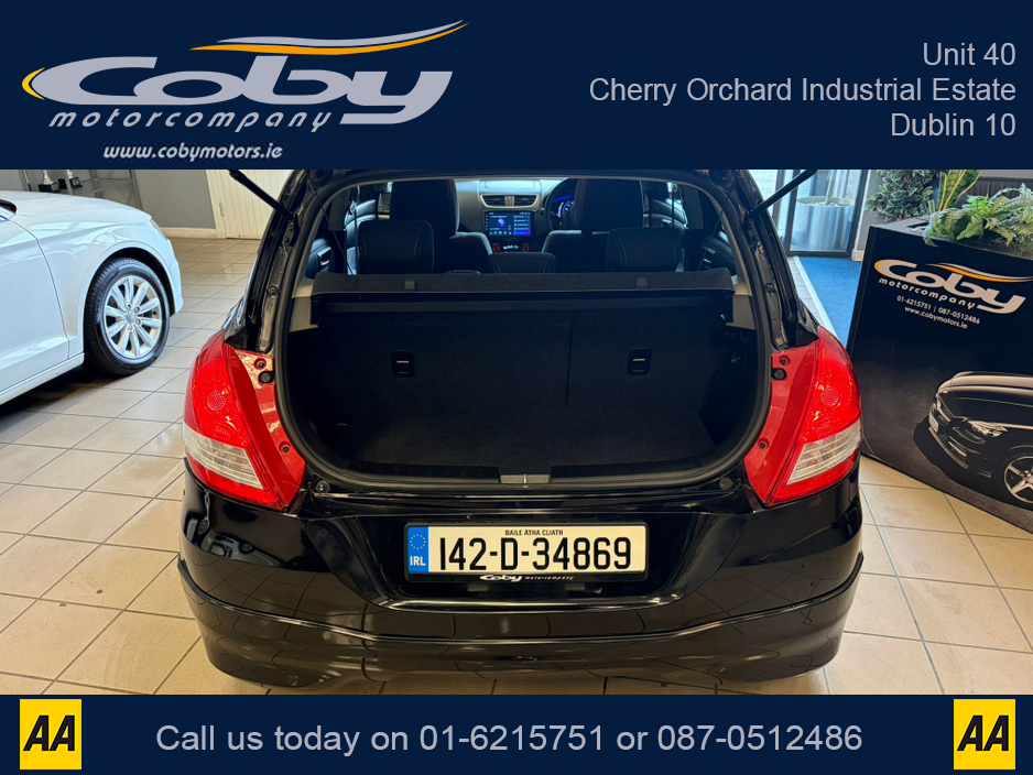2014 Suzuki Swift 1.2 RS Model 5DR AUTO. Immaculate Car, New NCT done before collection, Touch Screen Radio, Air Con, Full Electrics, Stop/Start Button, Mirror Link, Sat Nav, and more. €8,950