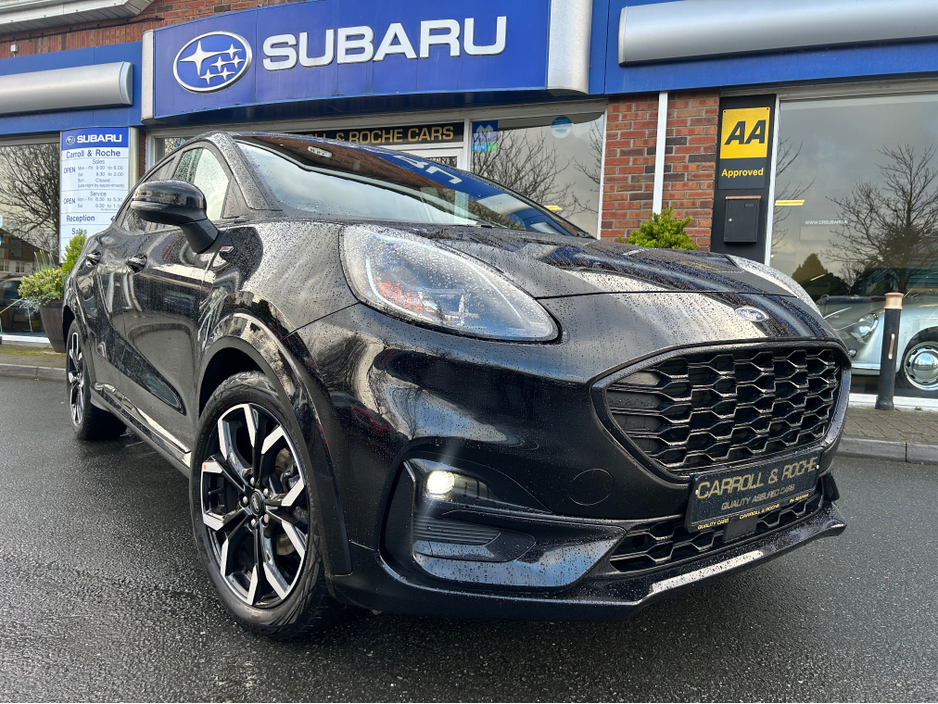 2023 Ford Puma ST-LINE X MHEV- Stunning in Panther Black with ST Detail - Top Trade-Ins & Great Finance Deals - Assured Dealer Warranty - €21,950