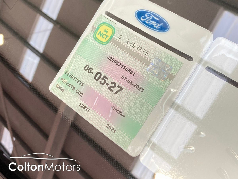 2021 BMW 1 Series 128ti (AUTOMATIC) (SUNROOF) (ONLY 53,000kms) €34,950