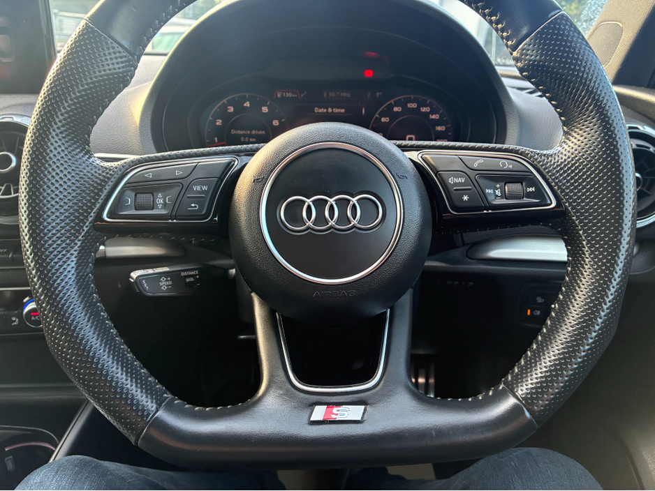 2018 Audi A3 ( 182 REG SALOON 1.4 S LINE EDITION PACK VIRTUAL COCKPIT - NAVIGATION -CARPLAY ANDROID AUTO LEATHER PACK - REVERSING CAMERA / PARKING SENSORS - DRIVE MODE €22,950